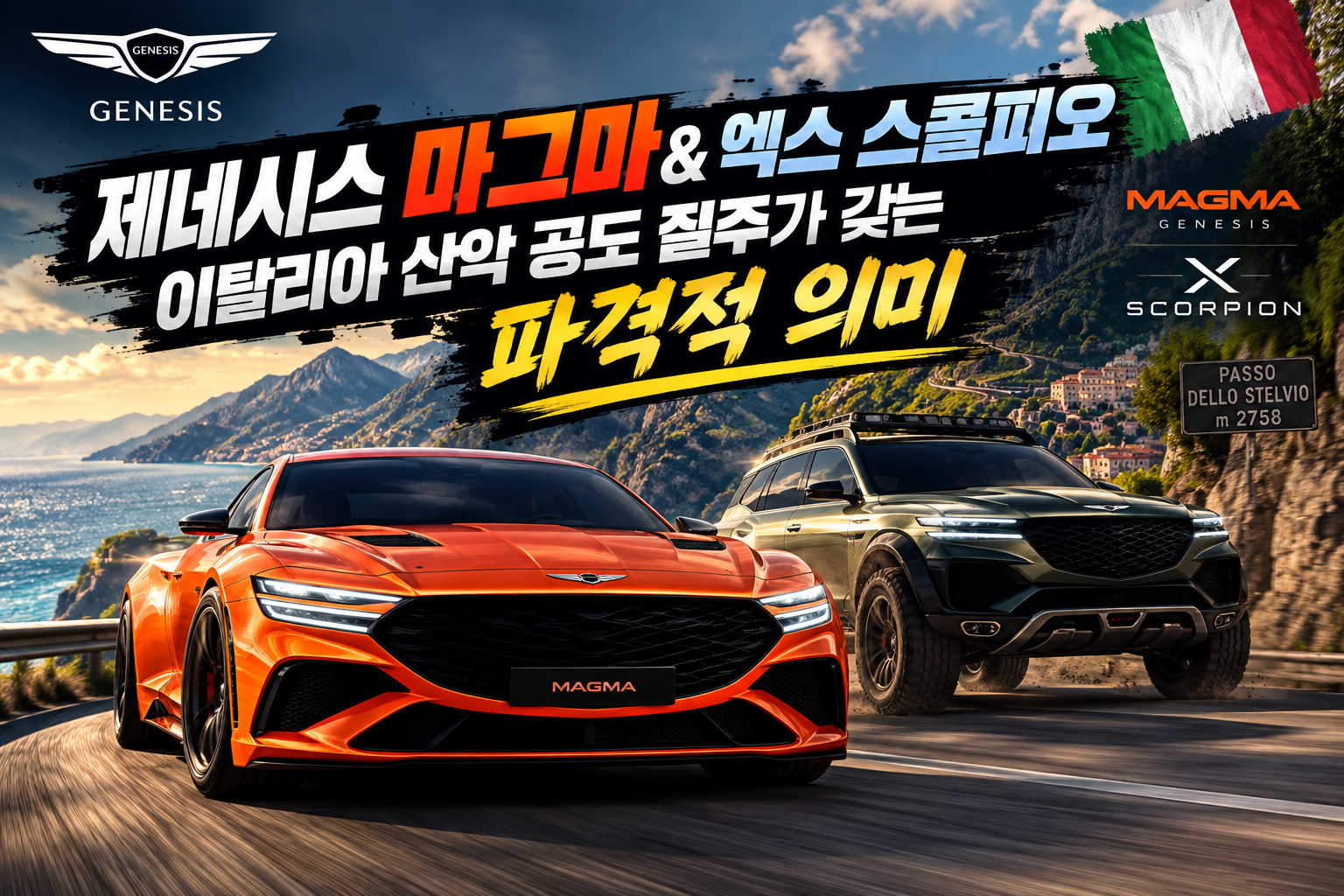 제네시스 마그파 알프스 질수에 대한 썸네일